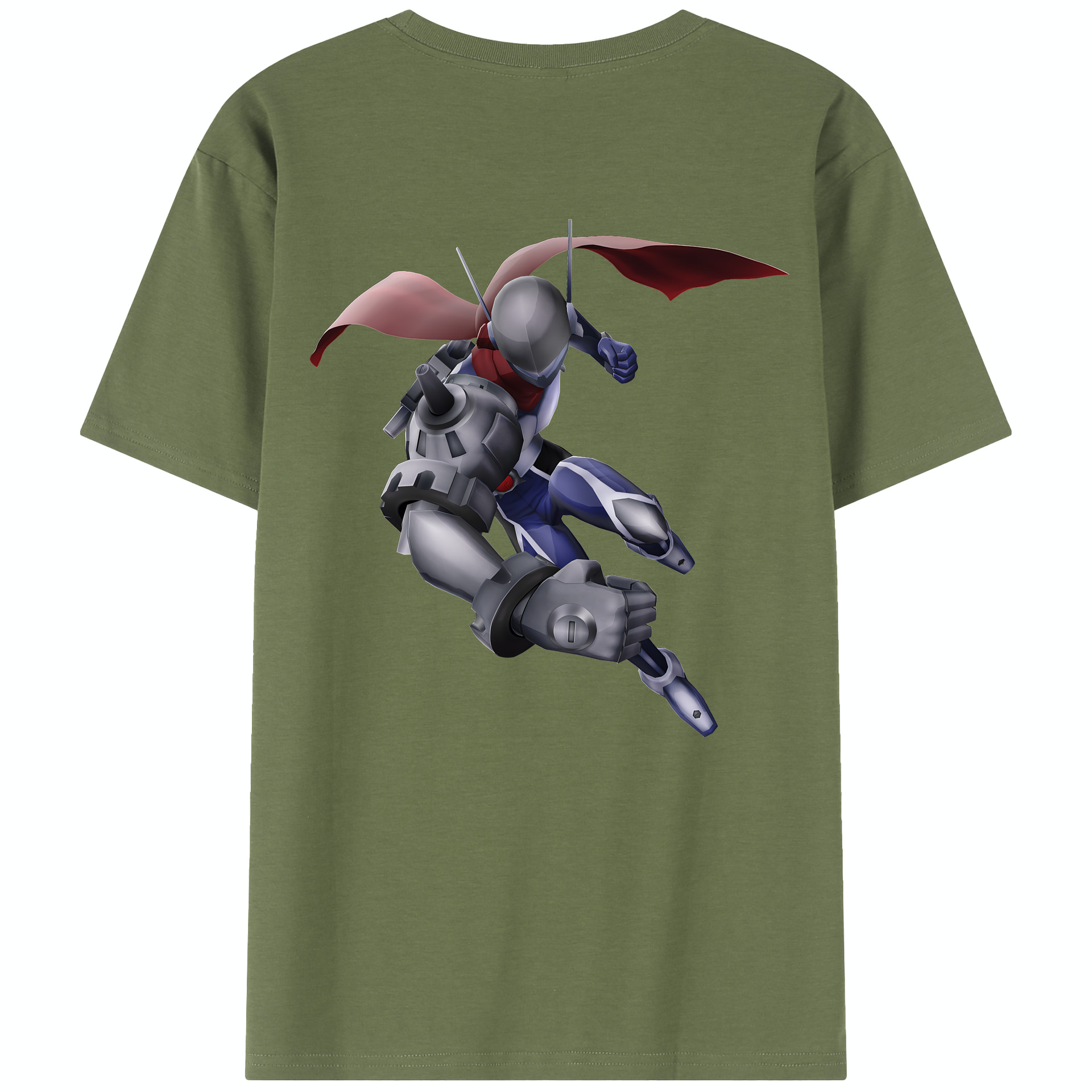 （画像用） Digimon デジタルモンスター/デジモン 綿100％半袖Tシャツ（背面プリント）